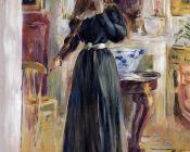 贝尔特 摩里索特 : Julie Playing a Violin